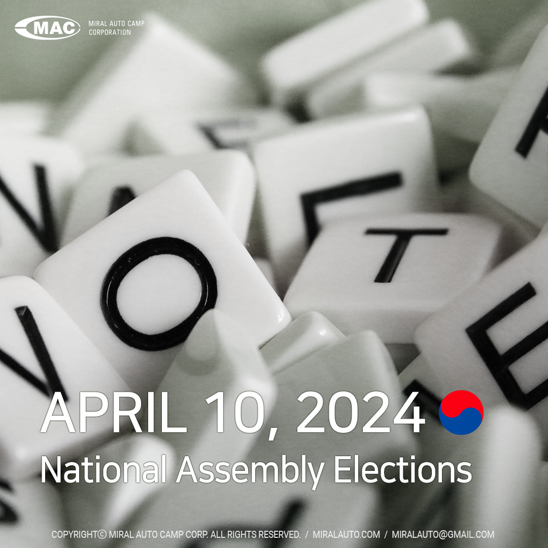 Day Off Notice : National Assembly Elections : April 10 