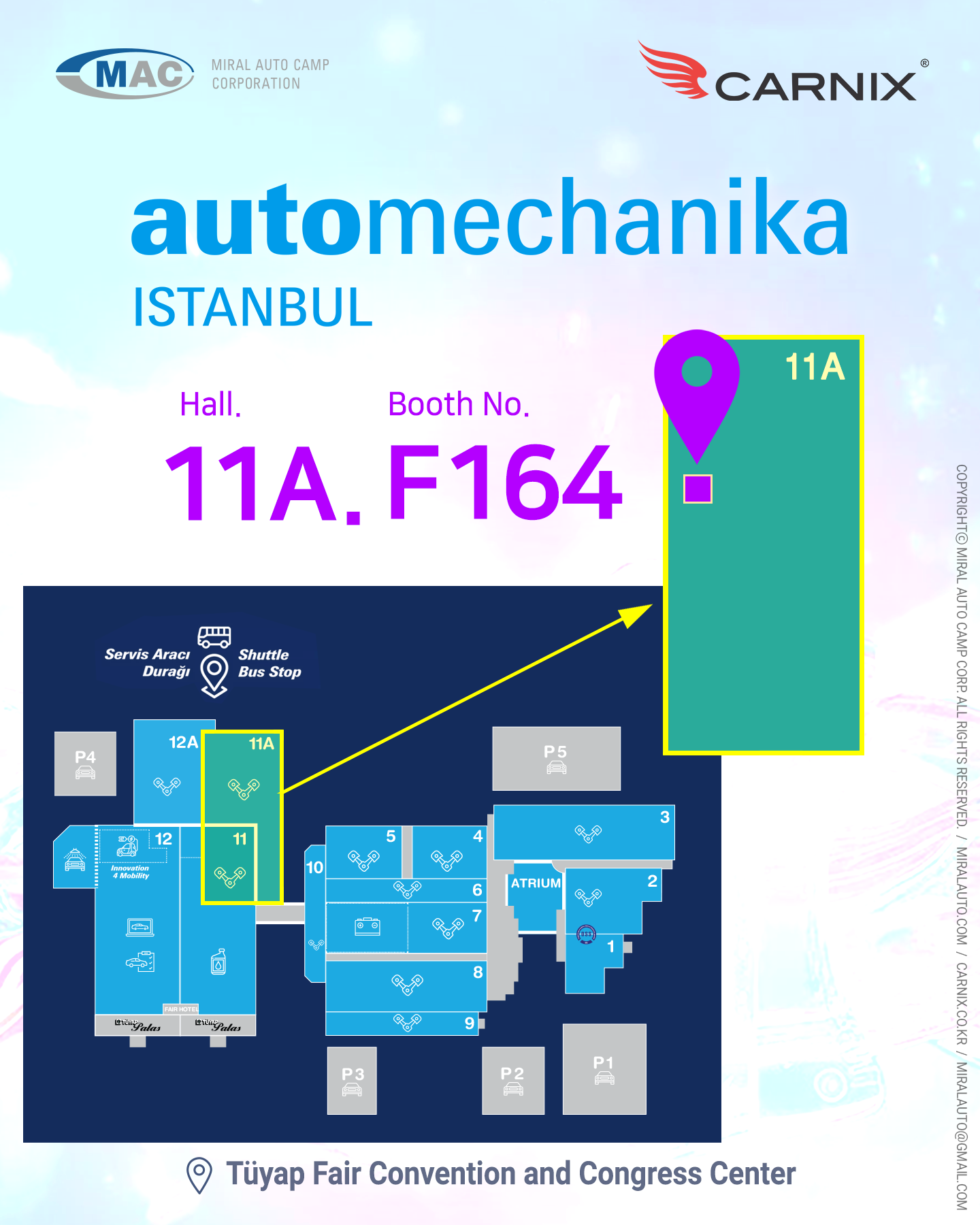 INVITATION from Miral Auto Camp- Automechanika ISTANBUL 2026